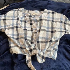 Short sleeve flannel!